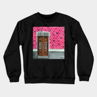 Pink Wall Porto Crewneck Sweatshirt